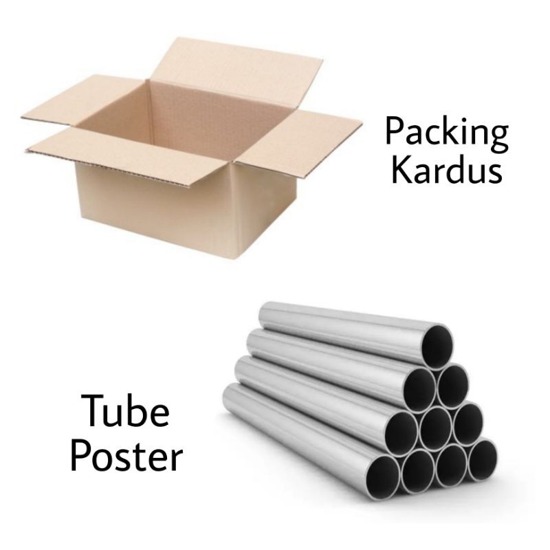

PACKING KARDUS POSTER STANDAR