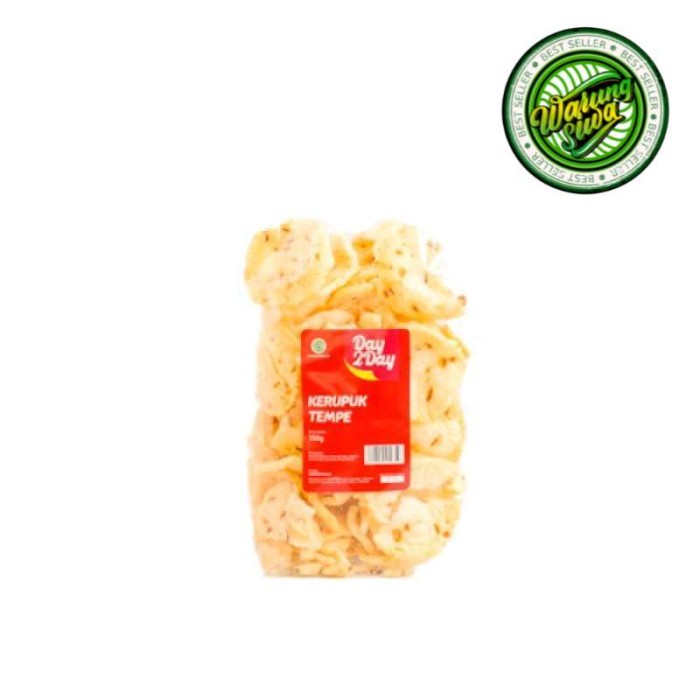 

Day 2 day kerupuk tempe 150gr pak