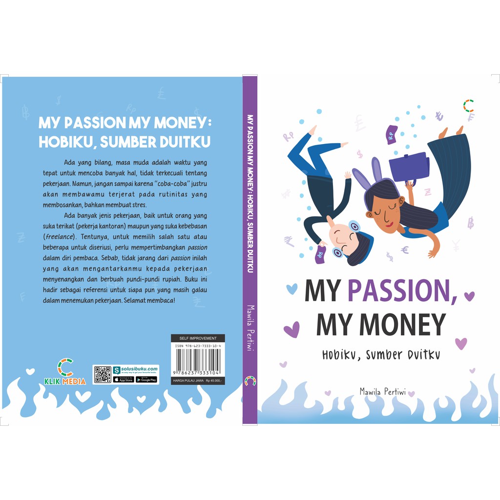 

BUKU MOTIVASI | MY PASSION, MY MONEY: HOBIKU, SUMBER DUITKU ( MAWILA PERTIWI )