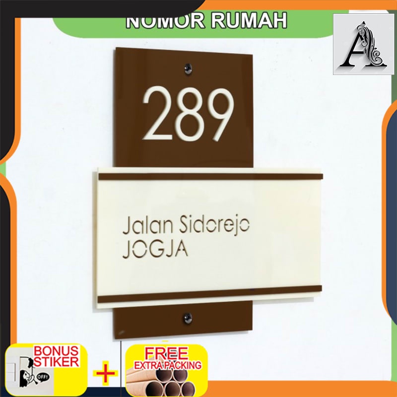 

Terlaris Nomor Rumah Akrilik Modern Minimalis Model 019