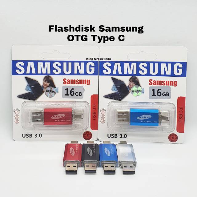 Flashdisk SAMSUNG OTG Type C 16GB Original 100%