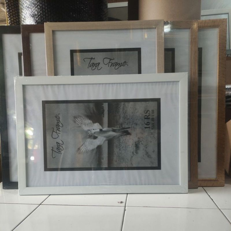 #Best seller# Bingkai foto frame foto pigura foto minimalis 16rs 40x60 cm