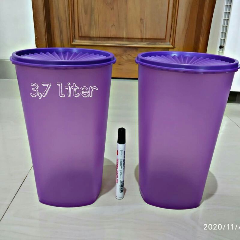 toples snack keeper ungu tuperware ecer  1 pcs