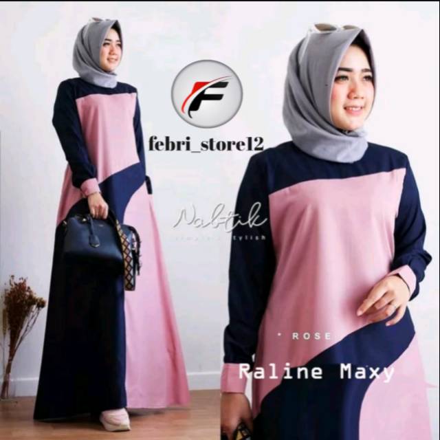 Raline baju muslim#gamis wanita raline dress muslim terbaru