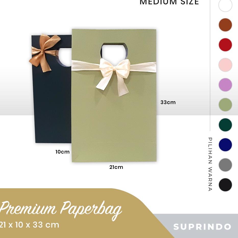 

Super Promo ZPJWO Premium paper bag/kantong kado doff - 21.5 x 10 x 33 cm 69 Diskon