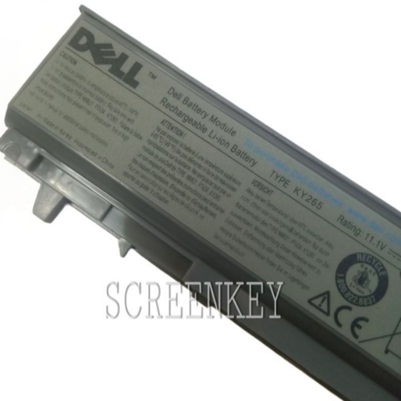 Baterai Laptop Dell Latitude E6400 E6410 E6500 E6410 ATG E6510 E8400 KY266n KY466 KY470 KY471 KY477