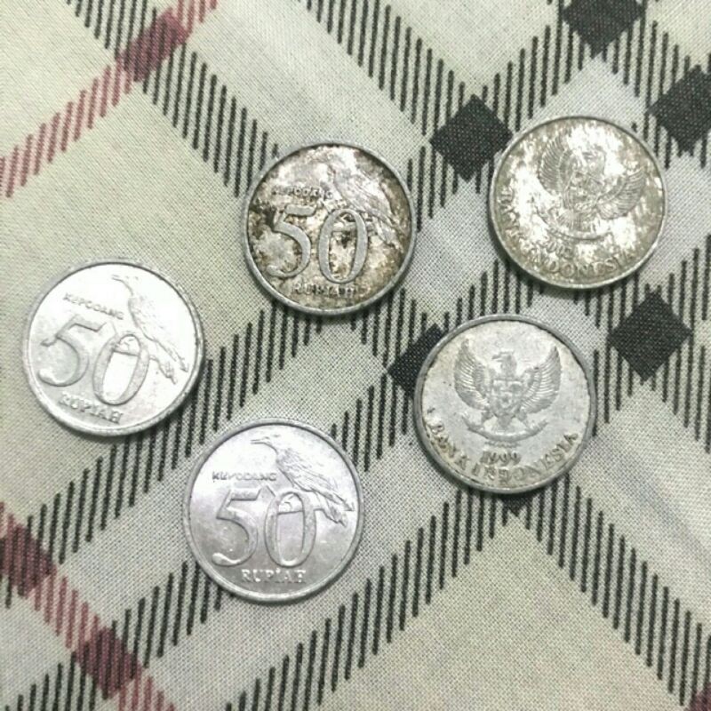 Jual Uang Logam Kuno/jadul 50 rupiah/perak Indonesia|Shopee Indonesia