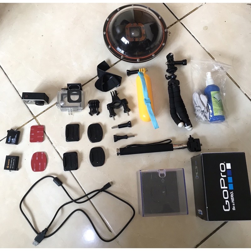 Gopro Hero 4 Silver Second Mulus