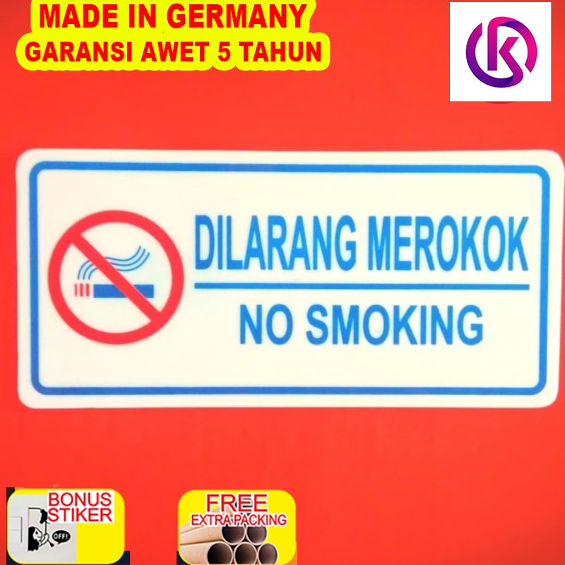 

Promo Akrilik plat dilarang merokok