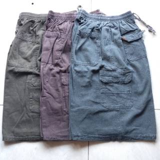  Celana  Pendek Kolor Cargo  Levis  BIG SIZE JUMBO polos 