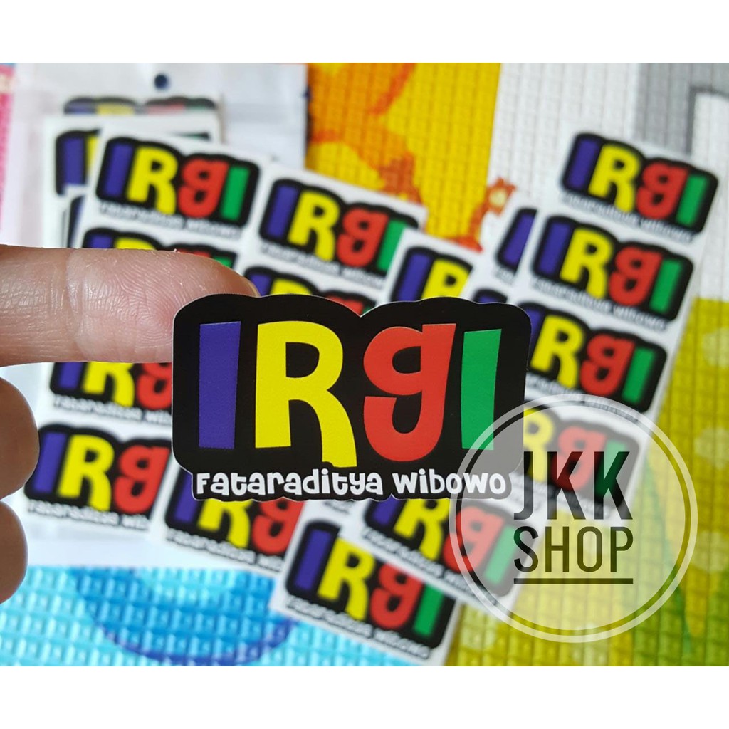 

Rainbow Polos w/ Fullname - Sticker Nama / Stiker Nama / Label Nama Anak (WATERPROOF)