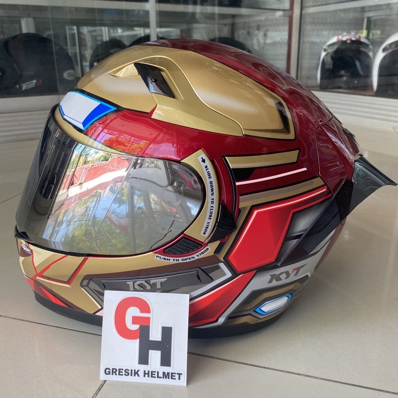 KYT K2 RIDER IRON MAN | HELM KYT K2R IRON MAN | HELM KYT K2 RIDER | HELM KYT K2R