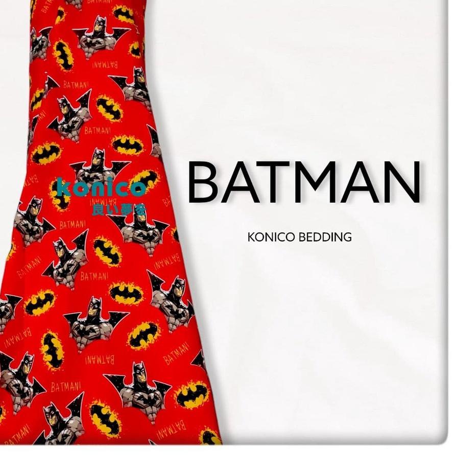 Flash Sale KONICO Bahan Kain Sprei Bahan MIKROTEX Motif BATMAN anak Meteran kain meteran ホ