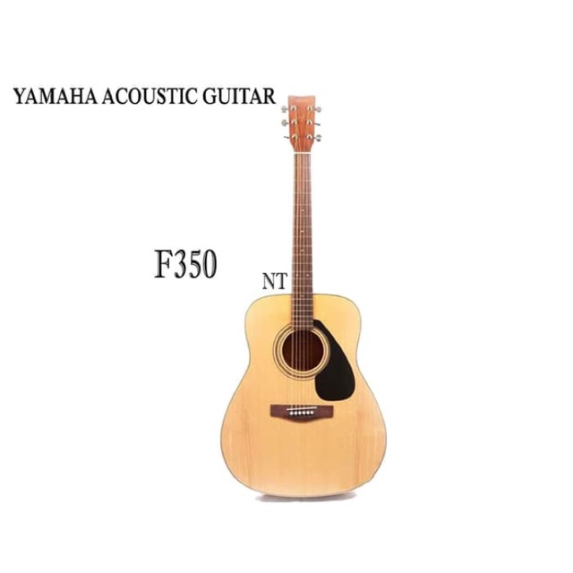 GITAR AKUSTIK F350 YAMAHA ORIGINAL - NATURAL