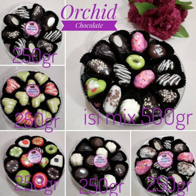 

Coklat praline dan coklat kurma mix