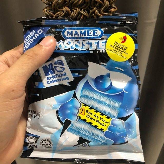 MAMEE MONSTER SNACK MIE GHOST PEPPER EDISI TERBARU