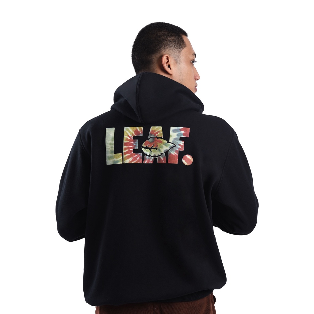LEAF OG Logo Tie Dye Hoodie