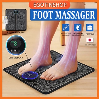 EMS Foot Massage Mat / Japan Pijat Kaki EMS Pad Mat / Akupunktur Pengisian Meningkatkan Sirkulasi Darah Meredakan Sakit