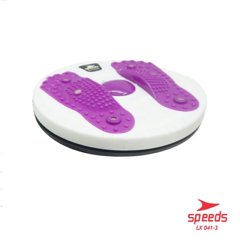 Waist  Twisting  Magnetic Alat Olahraga Putar Magnet Pelangsing Tubuh Pengecil Perut  041-8-041-3 ungu