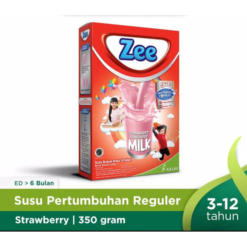 

Zee Milk Rasa Strawbery 350Gr