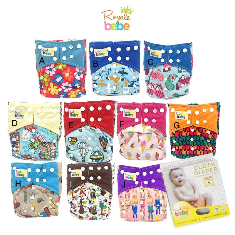 Royale Bebe Cloth Diaper Clodi Shopee Indonesia