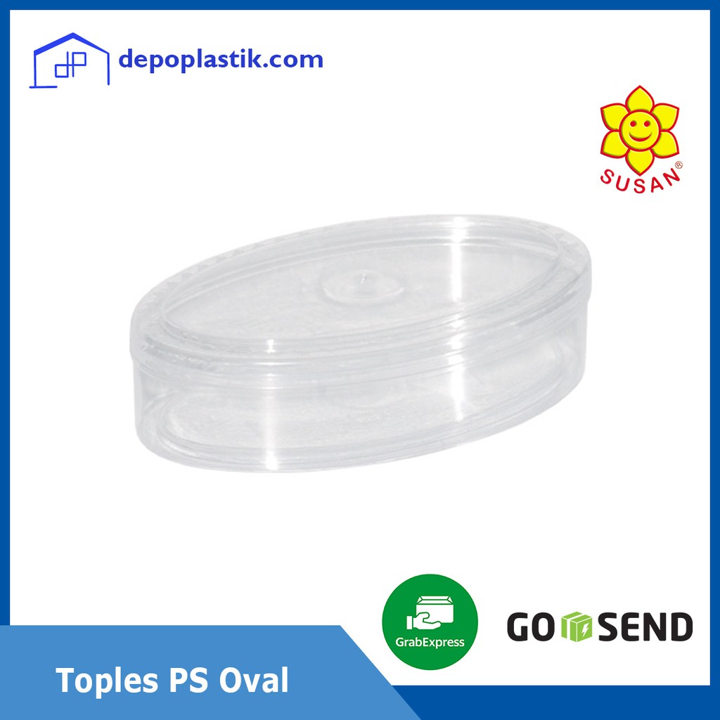 Tempat Kue Kering - Toples Mika - Toples PS Oval - Toples Kue Kering - Toples Lebaran 1 Lusin