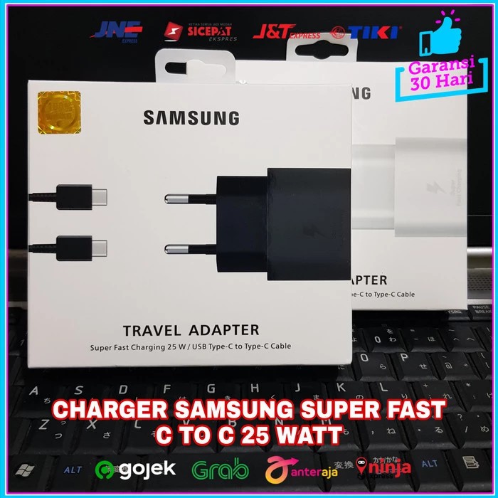 Charger Samsung Galaxy Note 20 20 Ultra ORIGINAL 100% C to C 25 Watt