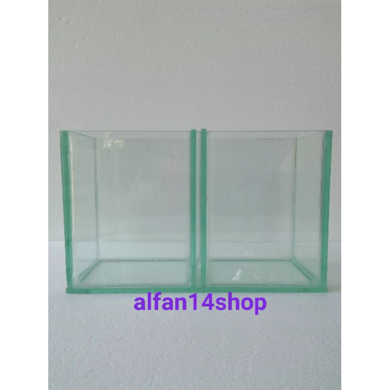 soliter cupang soliter sekat aquaskep sekat soliter sekat 2 soliter sekat dua aquarium sekat