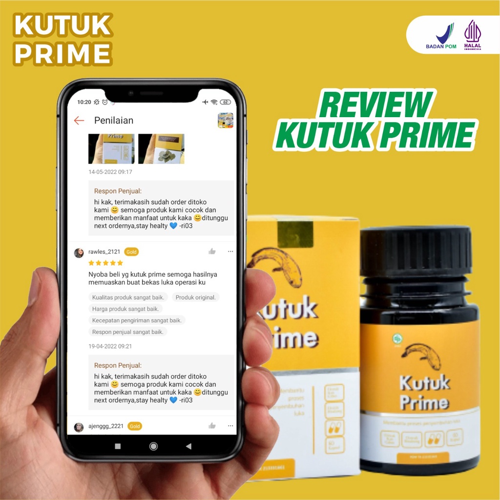 Paket 2 Botok Kapsul Kutuk Prime - 100% Ekstrak Ikan Gabus 5X lebih Cepat Mengeringkan Luka Operasi Sembuhkan Diabetes Cepat Keringkan Luka Operasi Turunkan Kadar Gula Cegah Infeksi Pada Luka Cegah Keloid Atasi Luka Bakar