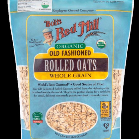 

Organic Old Fashioned Rolled Oats Bob Red Mill 907 Gram