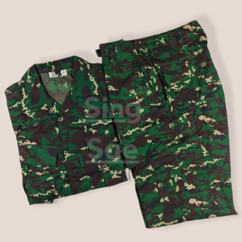 BAJU PDL NKRI JATAH ASLI/SERAGAM NKRI/BAJU PDL JATAH TNI