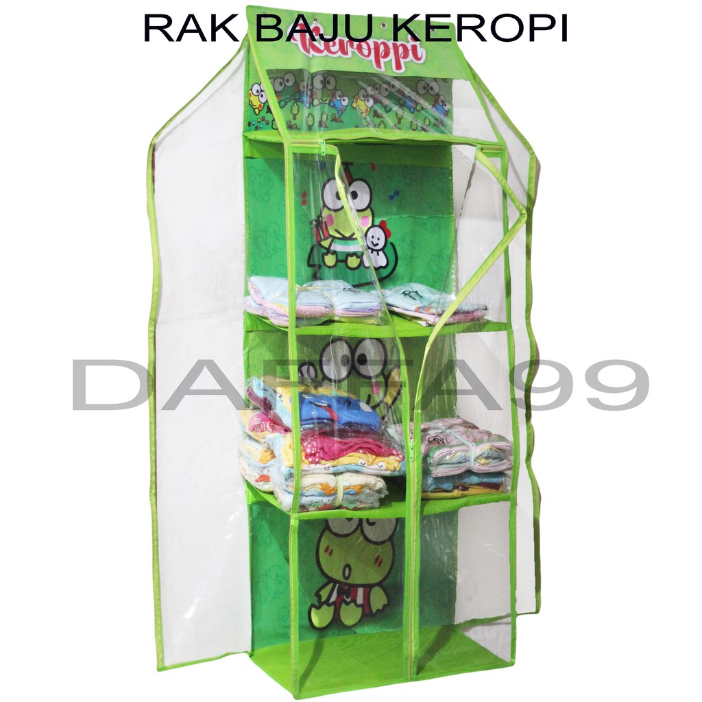 Rak baju gantung karakter