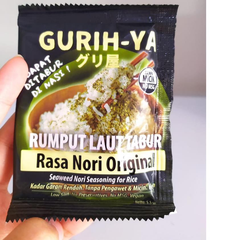 

LY4✣ Gurih-Ya Seaweed Seasoning Original - SACHET 5.5gr TOP PRODUK
