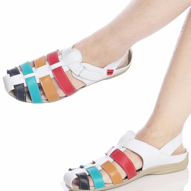 sepatu sandal murah wanita cewek KICKERS grade ori full color