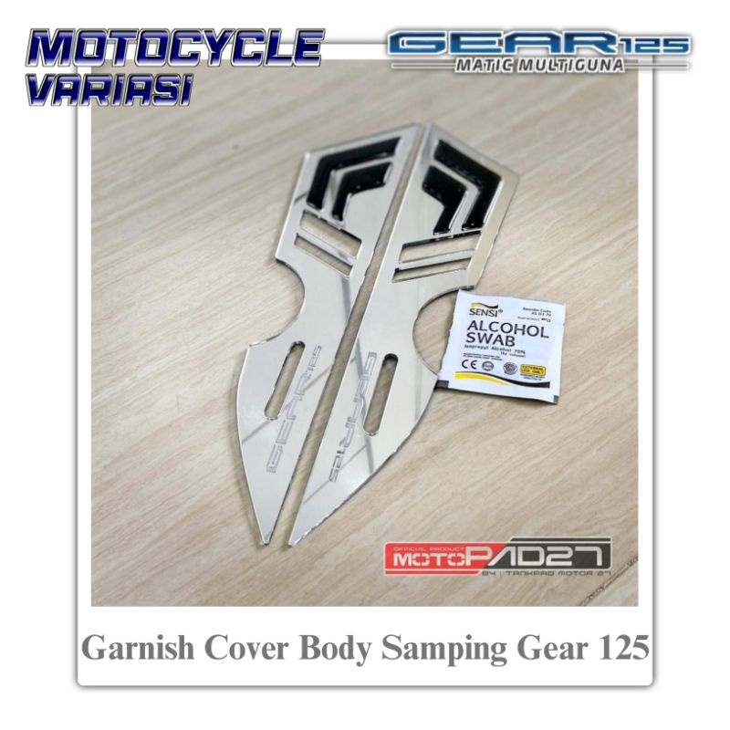 Garnish Body Depan Yamaha Gear 125 Cover Body Samping Yamaha Gear 2022