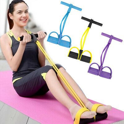 TUMMY TRIMMER KARET ELASTIS ALAT FITNESS OLAHRAGA BAKAR LEMAK