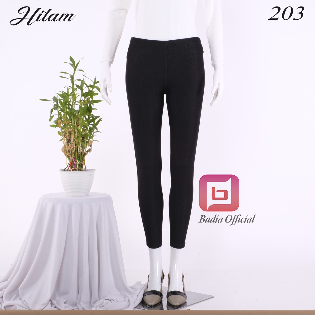 celana legging jeans stretch lejing jumbo wanita premium