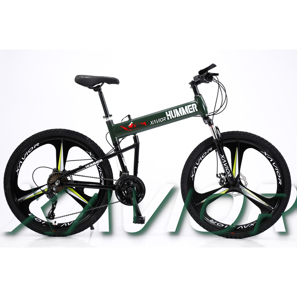 Sepeda Lipat MTB 26 inch Xavior HUMMER 27 speeds Racing Wheels