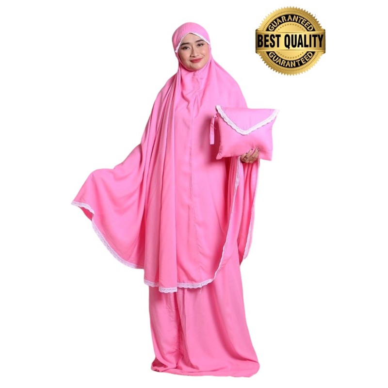 MUKENA RAYON POLOS ISTIMEWA