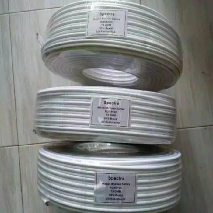 KABEL CCTV COAXIAL RG59+Power / RG 59 + Power / 100M