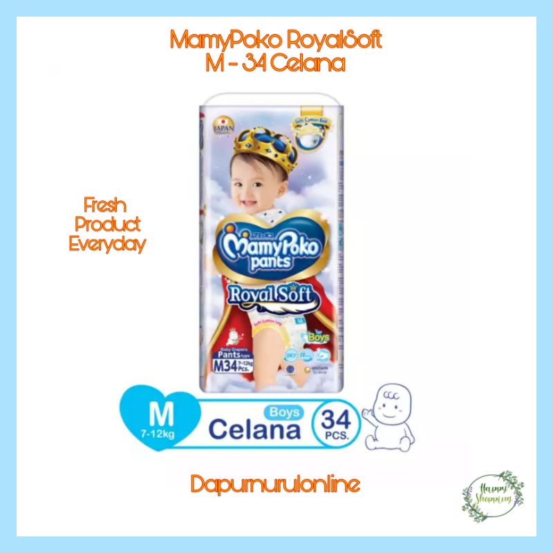 MamyPoko RoyalSoft M Celana Isi 34