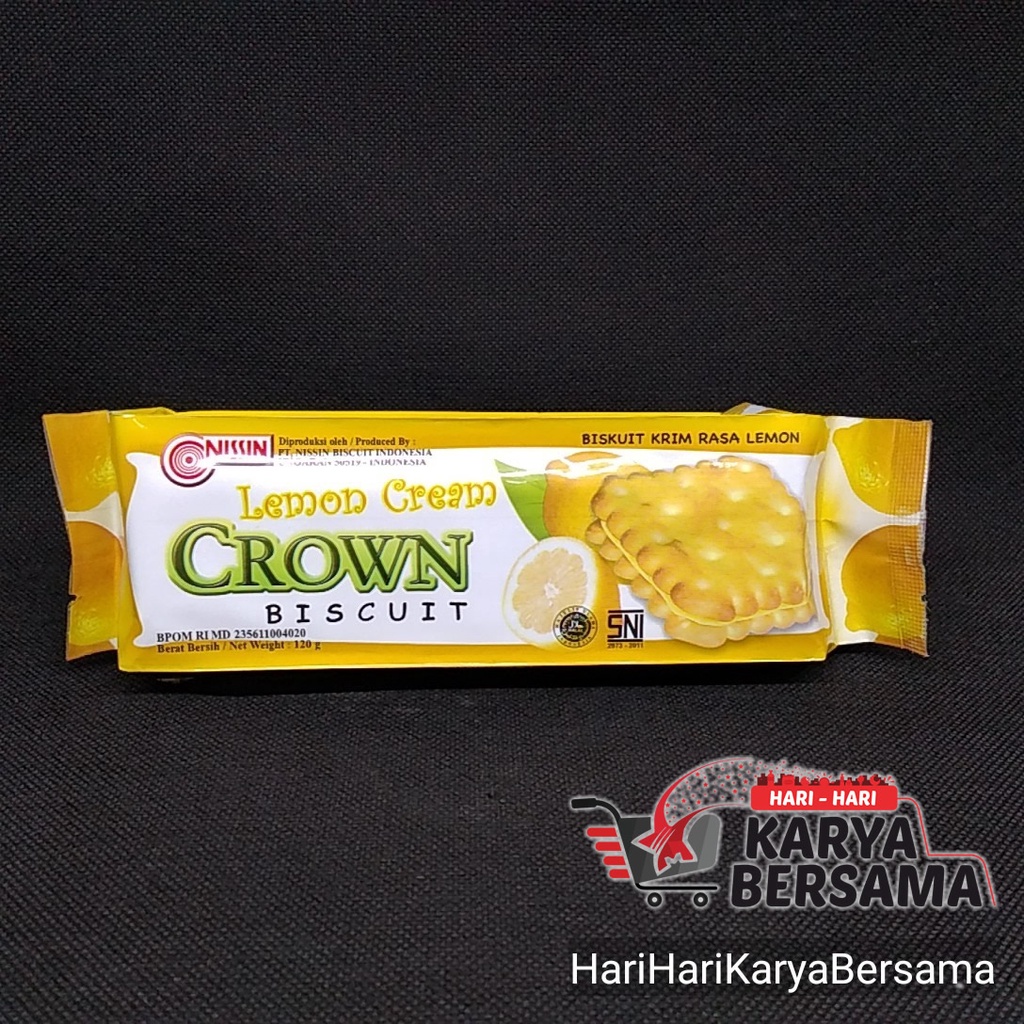 

NISSIN LEMON CREAM CROWN 120GR