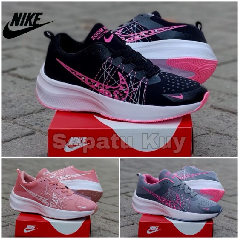 Sepatu Olahraga Sneakers Wanita Ringan Tidak Licin Nike Winflo Grade Ori Pabrikan Kualitas Impor Mad