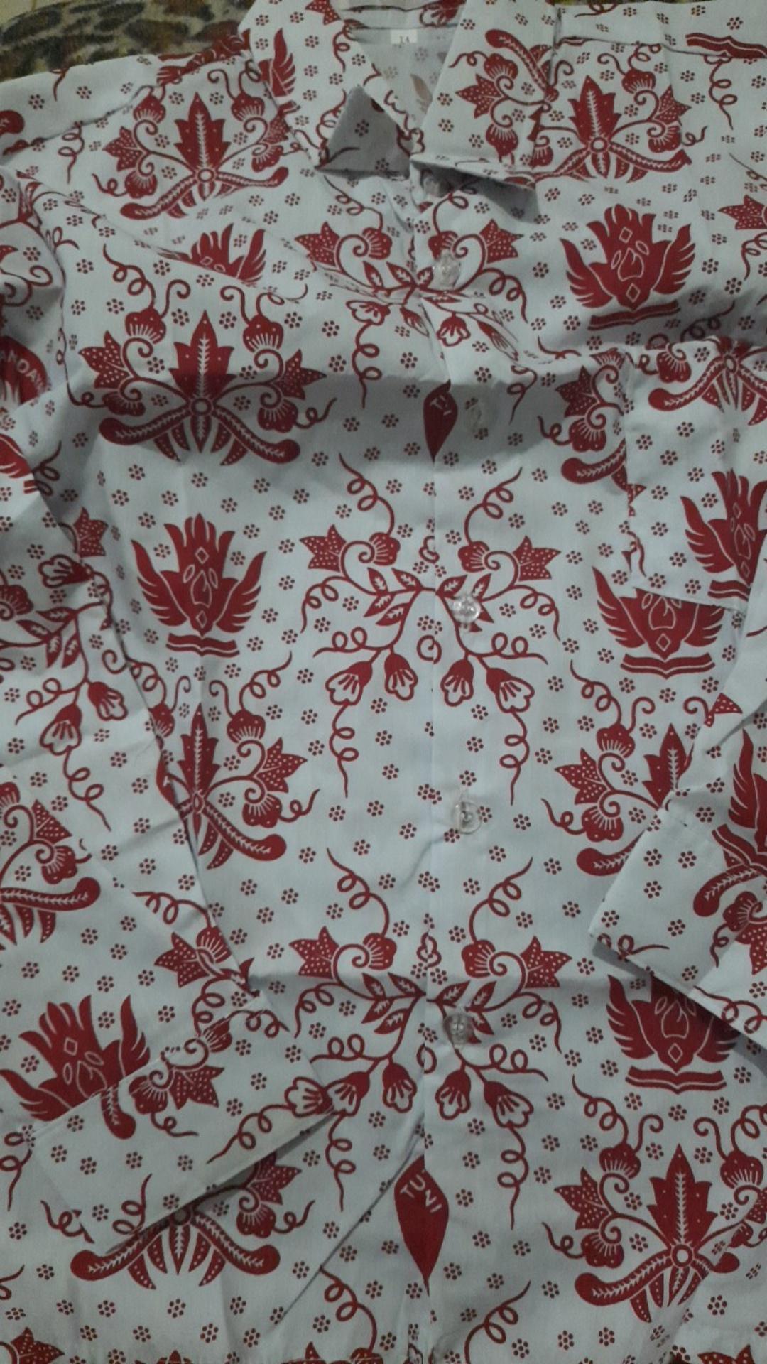 Baju Seragam Batik Sd Pendek