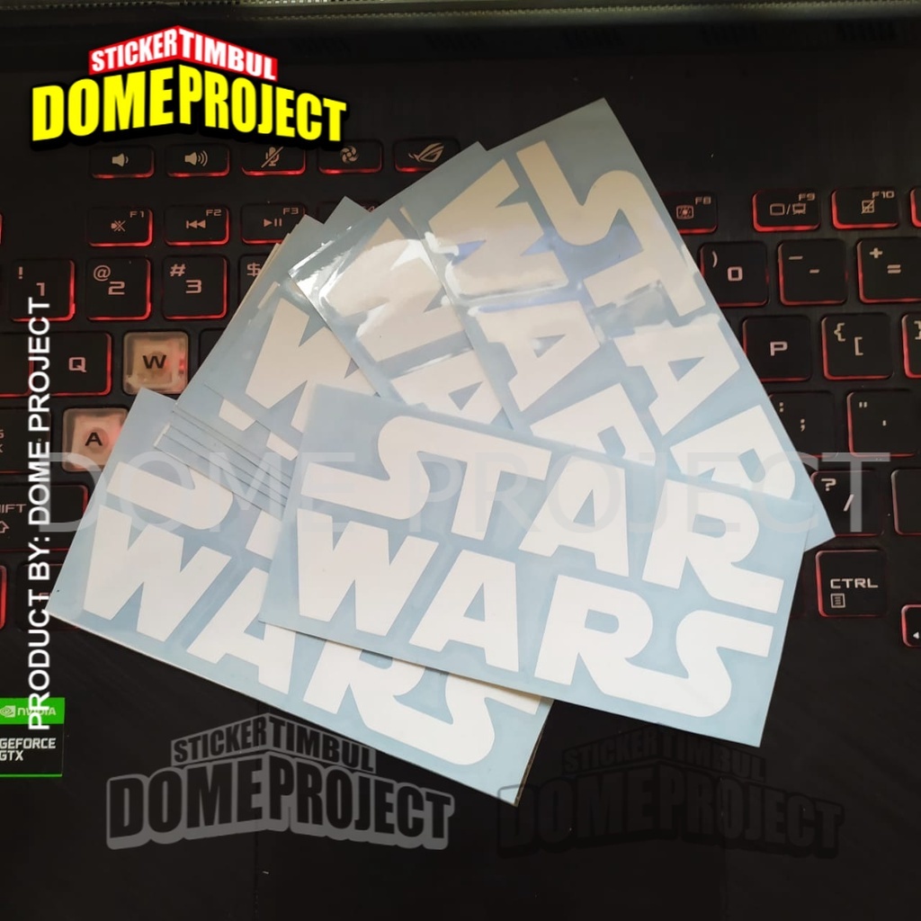 STIKER STARWARS STIKER CUTTING SATUAN STIKER MOBIL STIKER IMPORT