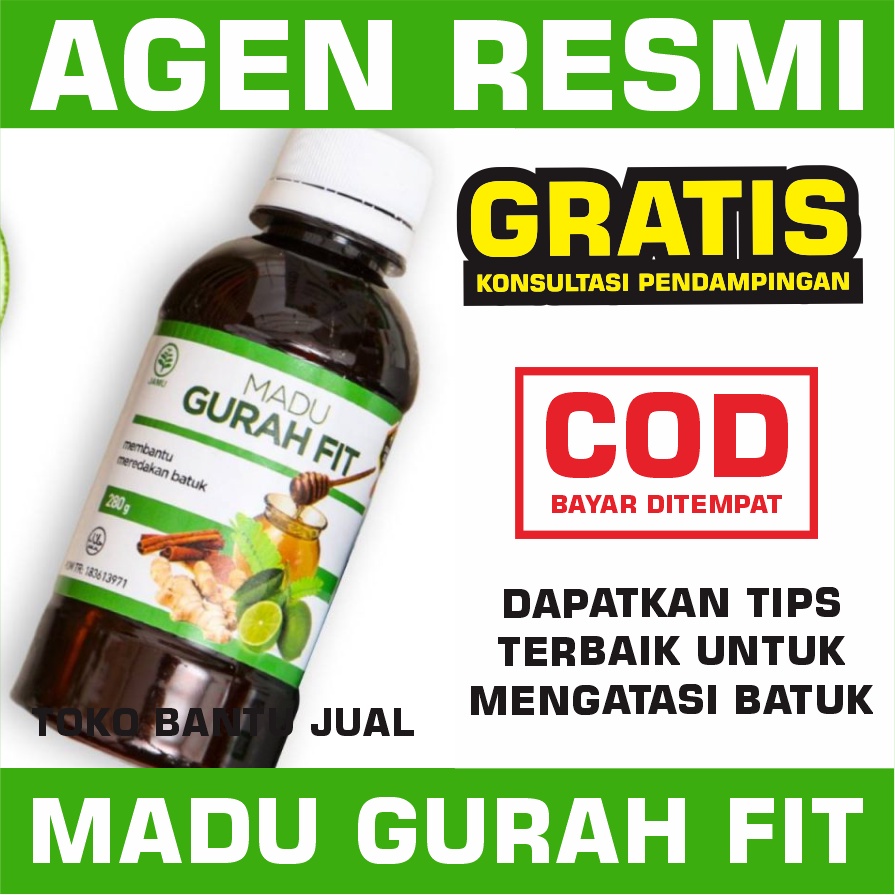 

COD Madu GURAH FIT OBAT BATUK ALAMI ASLI Madu GURAHFIT