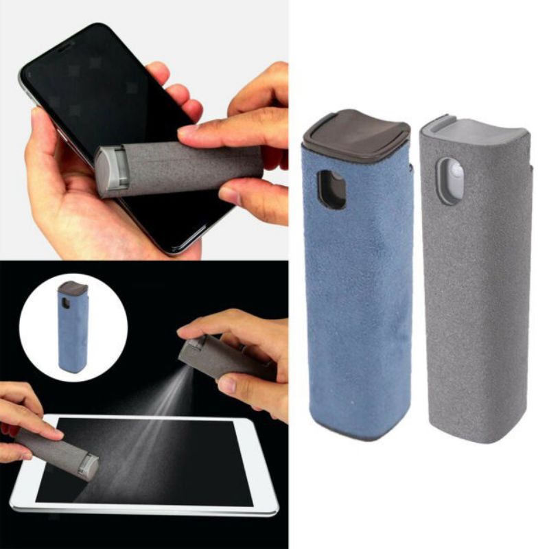 SPRAY AND WIPE (2 IN1) - PEMBERSIH LAYAR HP - MAGIC CLEAN - PERBERSIH LAYAR KACA  SERBAGUNA - PEMBER