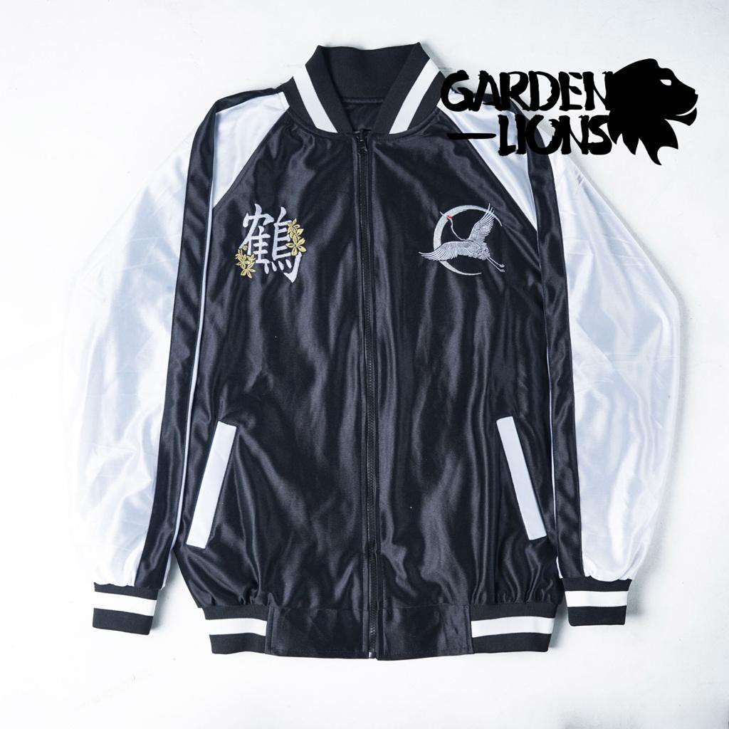 Jaket sukajan black gacho full bordir anime japan