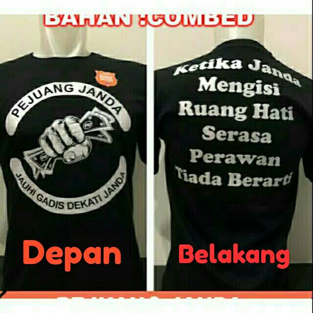 Kaos pejuang janda
