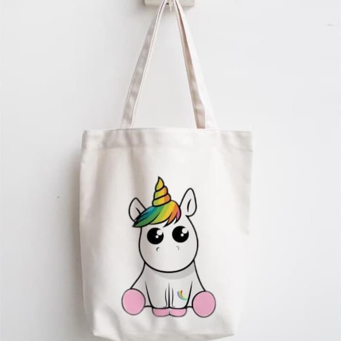 

[40x45 sisi bawah 5cm] Tas Blacu Custom Bahan Tebal Grade A Printing